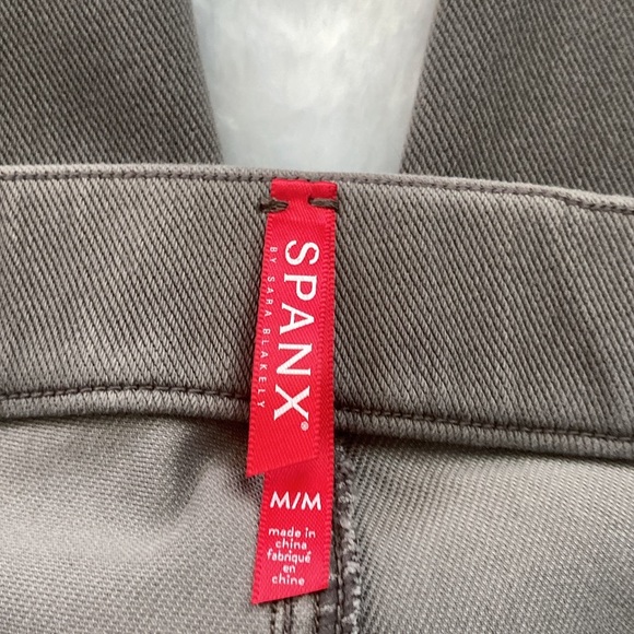 Like New Earthy Taupe Spanx Jean-ish Ankle Leggings - Picture 6 of 7